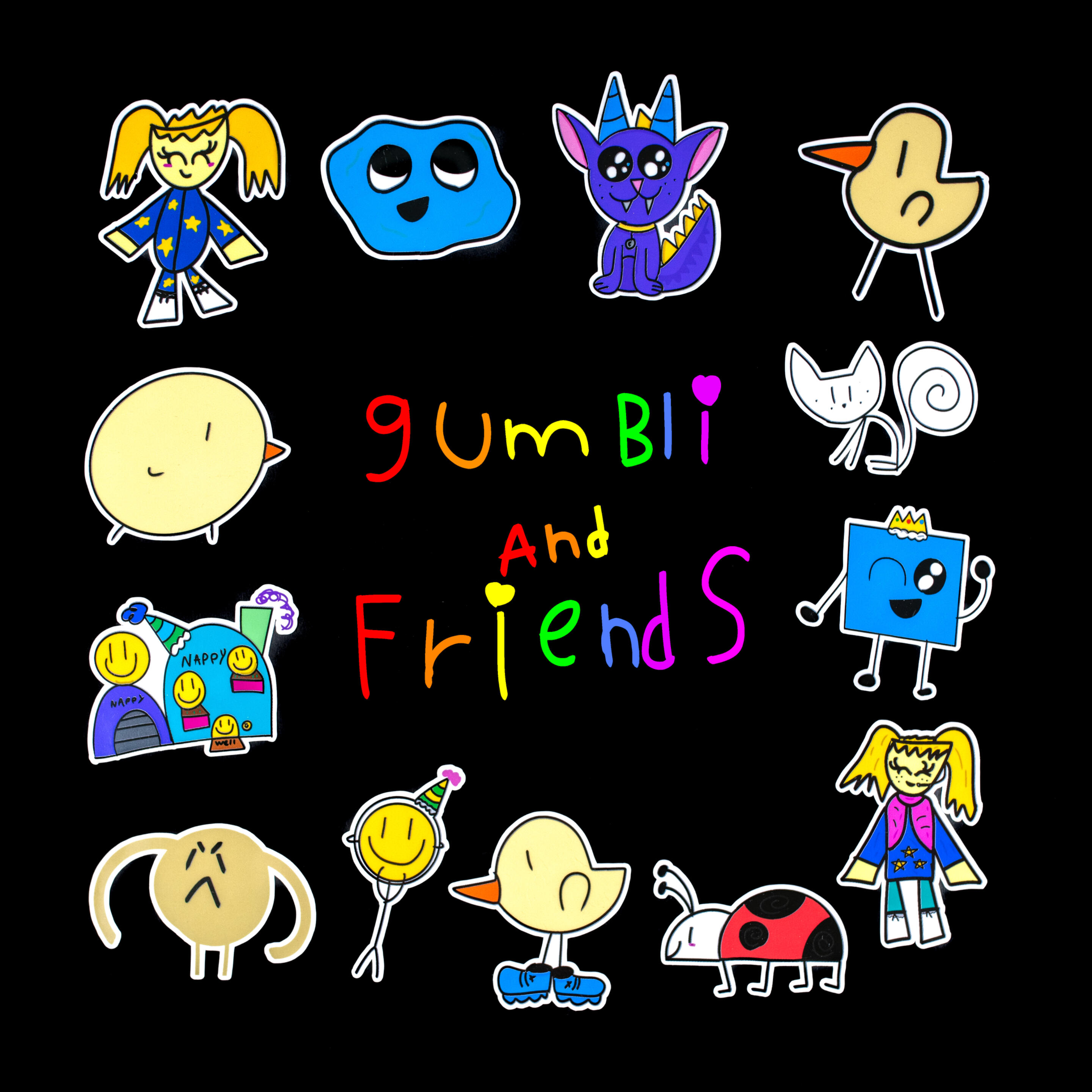 Some of my own sticker designs. Some of my own sticker designs.